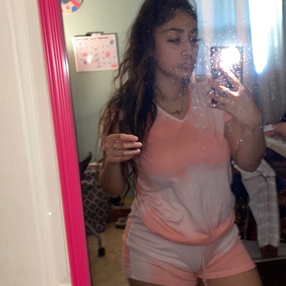 Cute two-piece, both pink size medium for sleepwear
